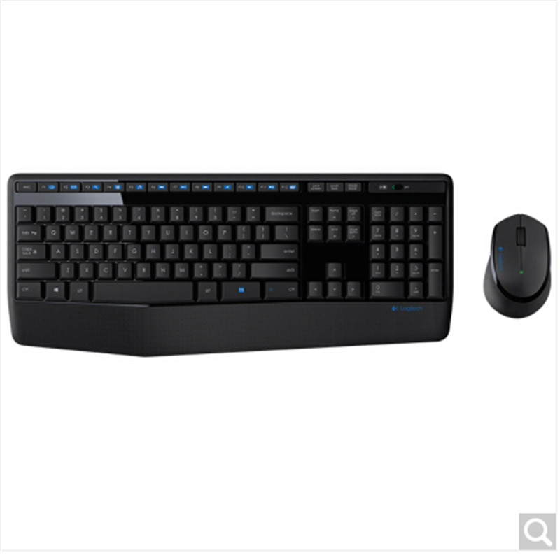 罗技(Logitech)MK345 无线键鼠套装 防泼溅 时尚高效