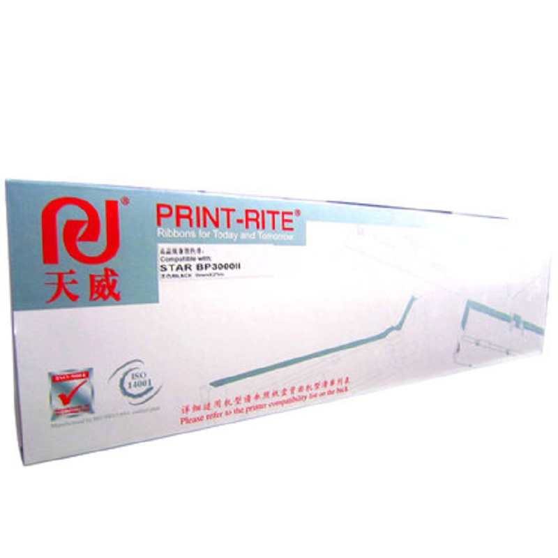 【精选】天威 色带芯适用于STAR-BP3000II/BP850K-20m,9mm-黑左扭芯(10支装) 黑色