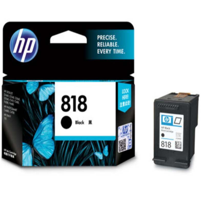 惠普(HP) 818 黑色墨盒 适用于4200机器