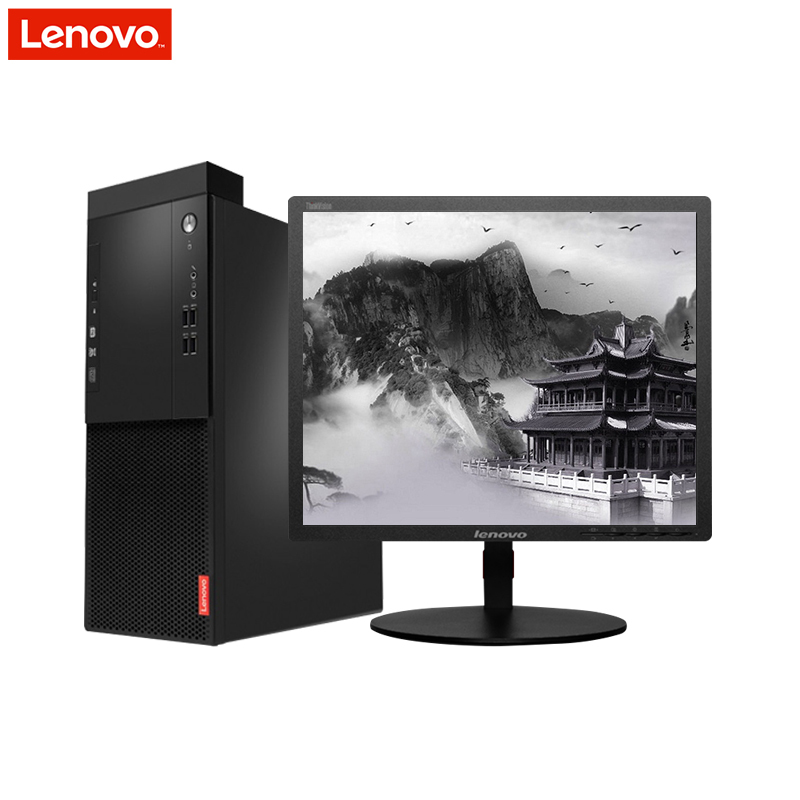 联想(Lenovo) 启天M410-D201台式电脑 单主机(i5-7500 4G 1T+128G DVDRW)