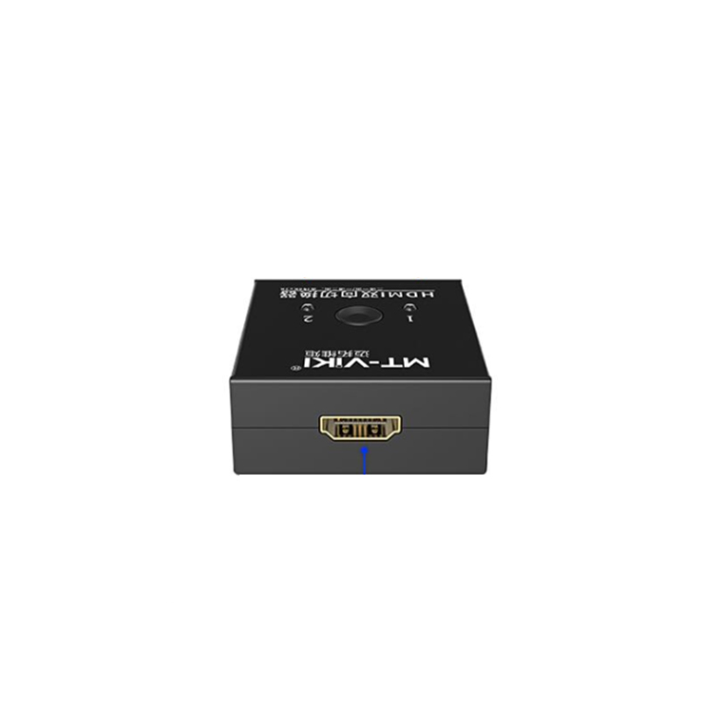 迈拓维矩(MT-viki)MT-HDMI121 HDMI双向切换器2进1出矩阵切换器高频分配器