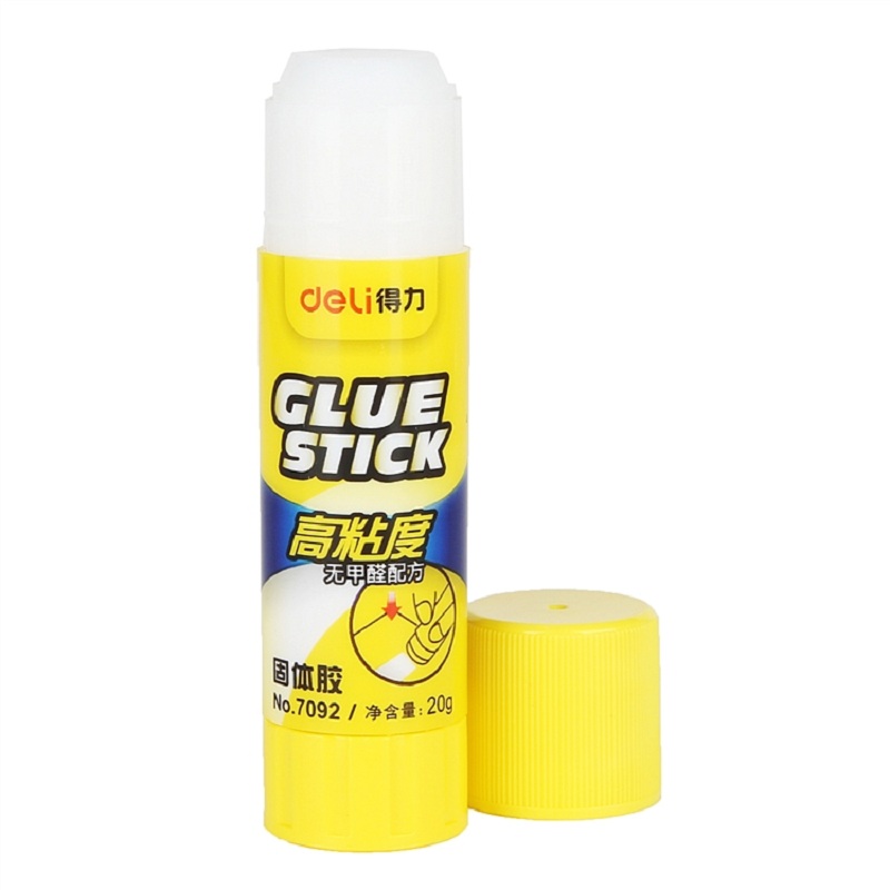 [精选]得力(deli) 6371固体胶 胶棒 (白)(6支/盒)(5盒价格)