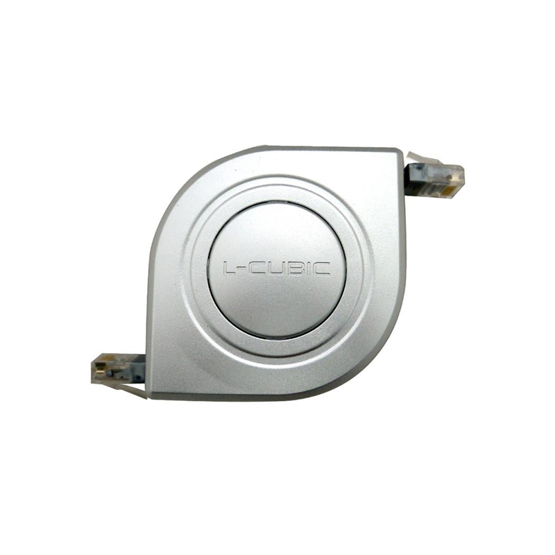 酷比客(L-CUBIC) 六类伸缩网线 银色 LCCPLA-MS50SV-5M (单位:根)