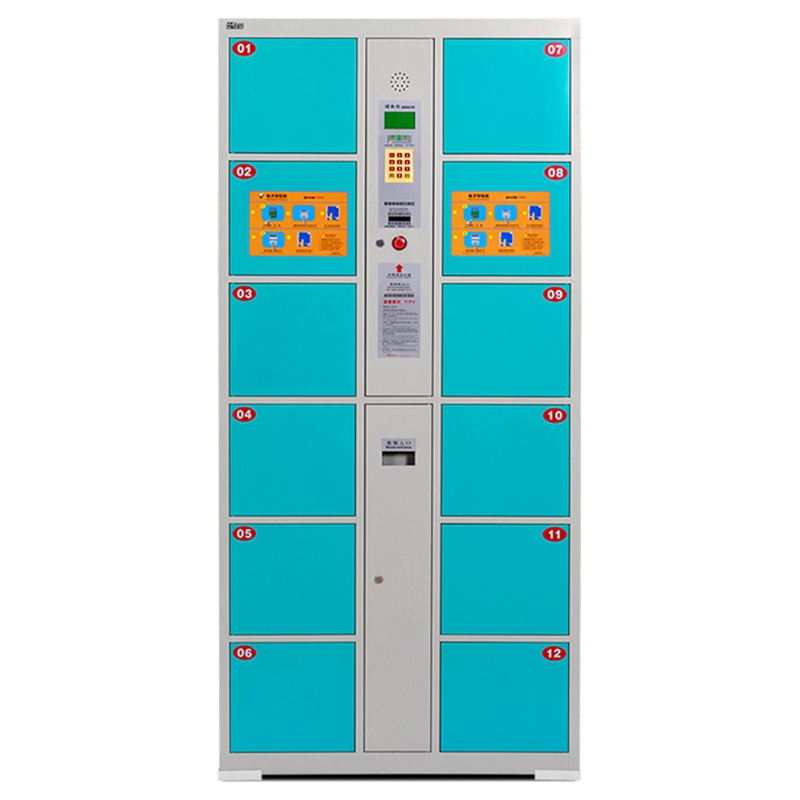 HiBoss办公柜电子存包柜单位智能储物柜条码密码寄存柜手机存放柜