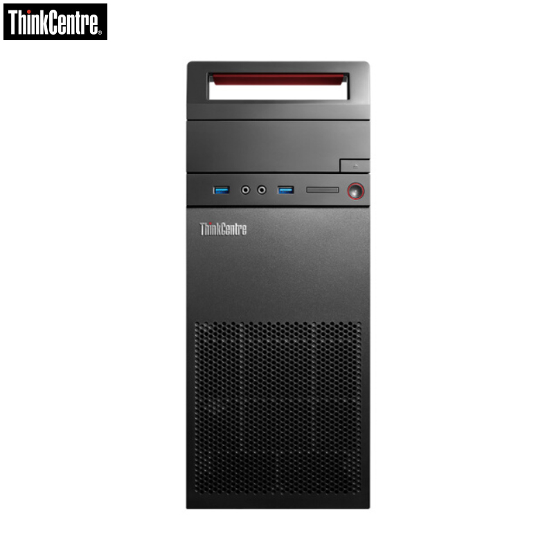 联想ThinkCentre E74 台式电脑 单主机(G4400 4GB 500GB 集显 无光驱 W10)