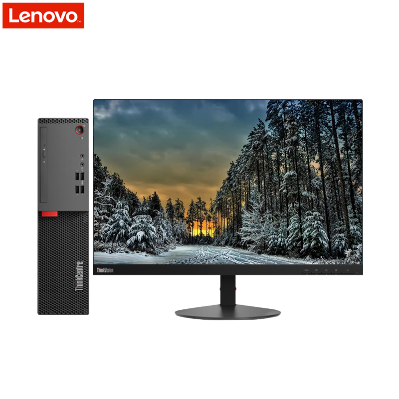 联想ThinkCentre E75S 台式电脑 21.5英寸屏(I5-7400 4GB 1TB 1G独显 无光驱 W10)
