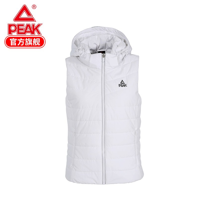匹克(PEAK)女子棉马甲2018秋冬新款保暖轻便综合训练运动上衣