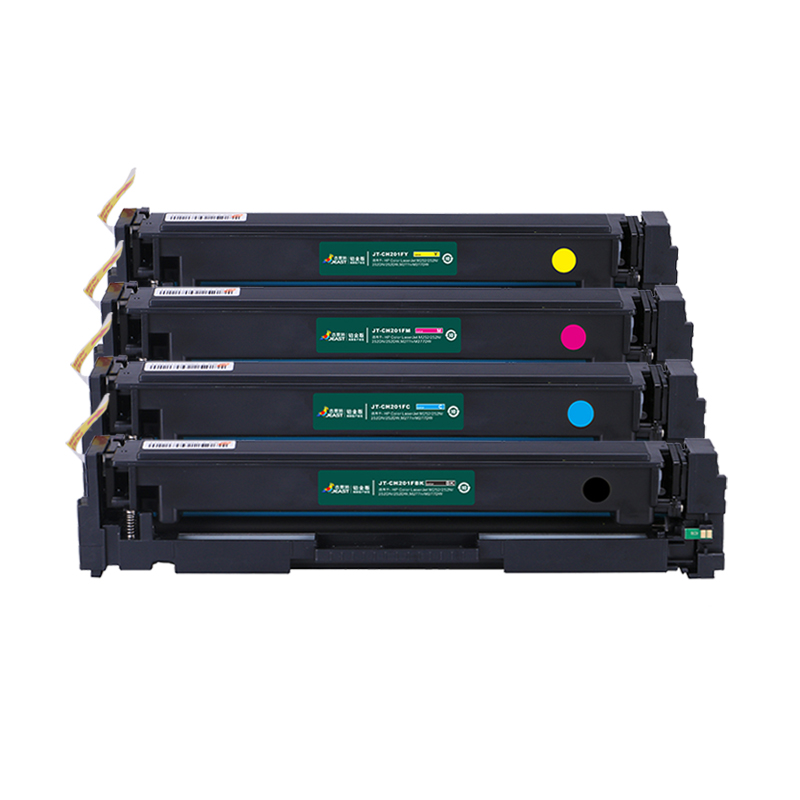 杰思特CF400A系列 JT-CH201FBK彩色 硒鼓 适用于HP M252/n/dn M277n 硒鼓 四支装