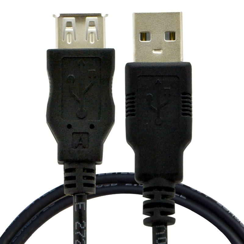 酷比客(L-CUBIC) AM-AF 黑色 USB2.0延长线 LCCPUSBAMAF-3M (单位：根)