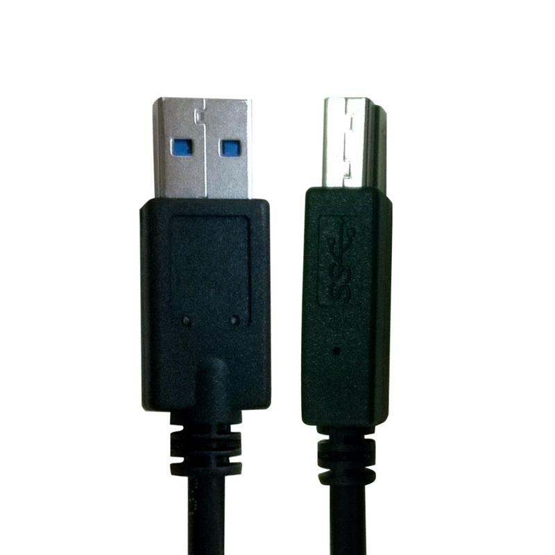 酷比客(L-CUBIC) USB-AM-BM 黑色 USB3.0打印线LCCPUSB3AMBMBK-0.5M (单位:根