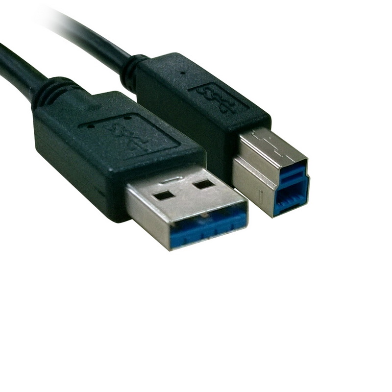 酷比客(L-CUBIC) USB-AM-BM 黑色 USB3.0打印线LCCPUSB3AMBMBK-2M (单位:根)