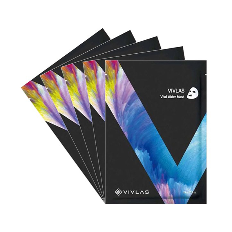Vivlas 唯兰颂 茶秘 高效补水保湿 面膜 5片/盒 深层补水