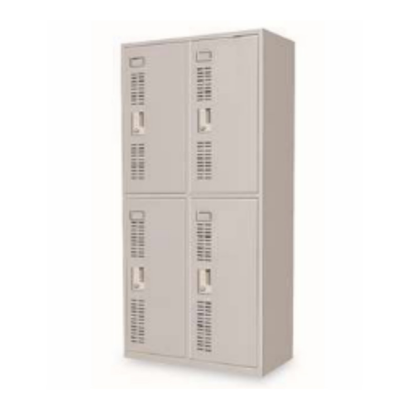 PantP GY-225A YD豪华型钢制上下四门更衣柜900×500×1800mm(灰白)