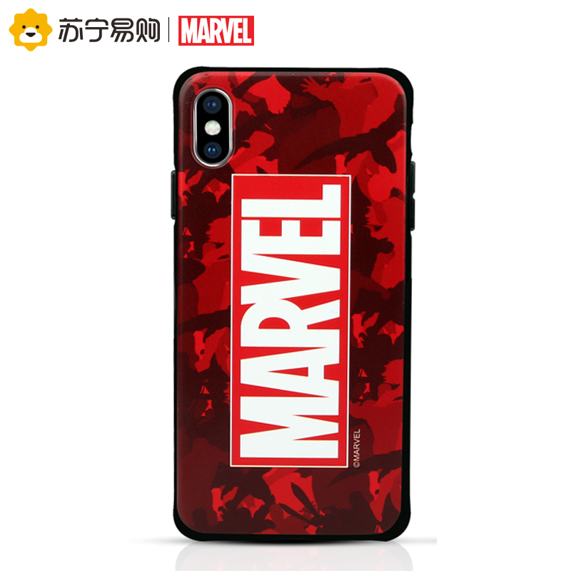 Marvel 漫威iPhoneXR 6.1 苹果保护壳 幻彩系列-红
