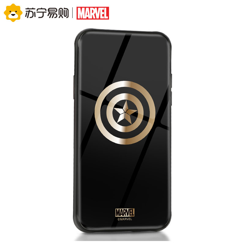 Marvel漫威 iPhoneXR 6.1 苹果手机保护壳 炫金系列-美盾