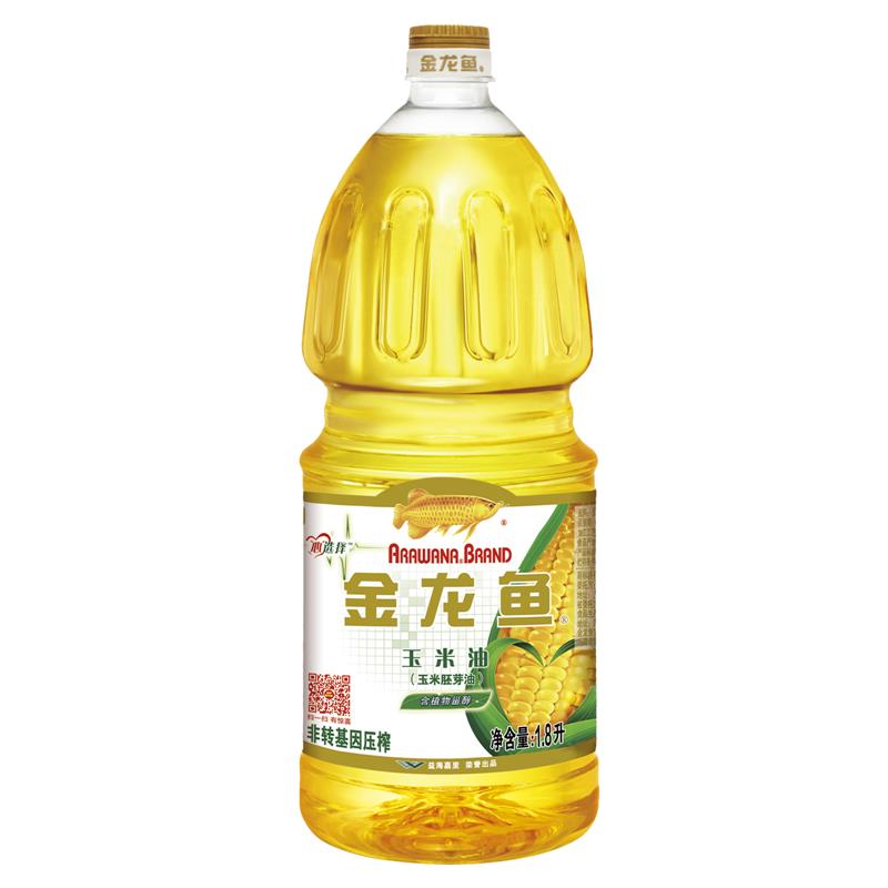 金龙鱼 玉米油 1.8L 100瓶起订