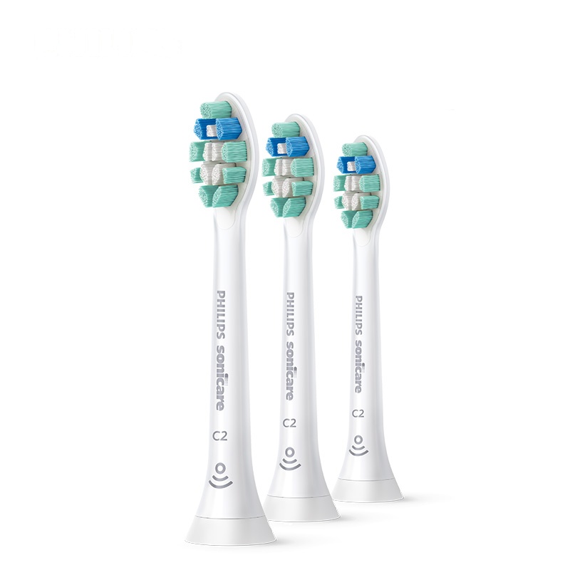 飞利浦(Philips) 牙刷头 牙菌斑防御型清洁刷头3支装 适配HX6730/HX6712等型号 HX9023/67