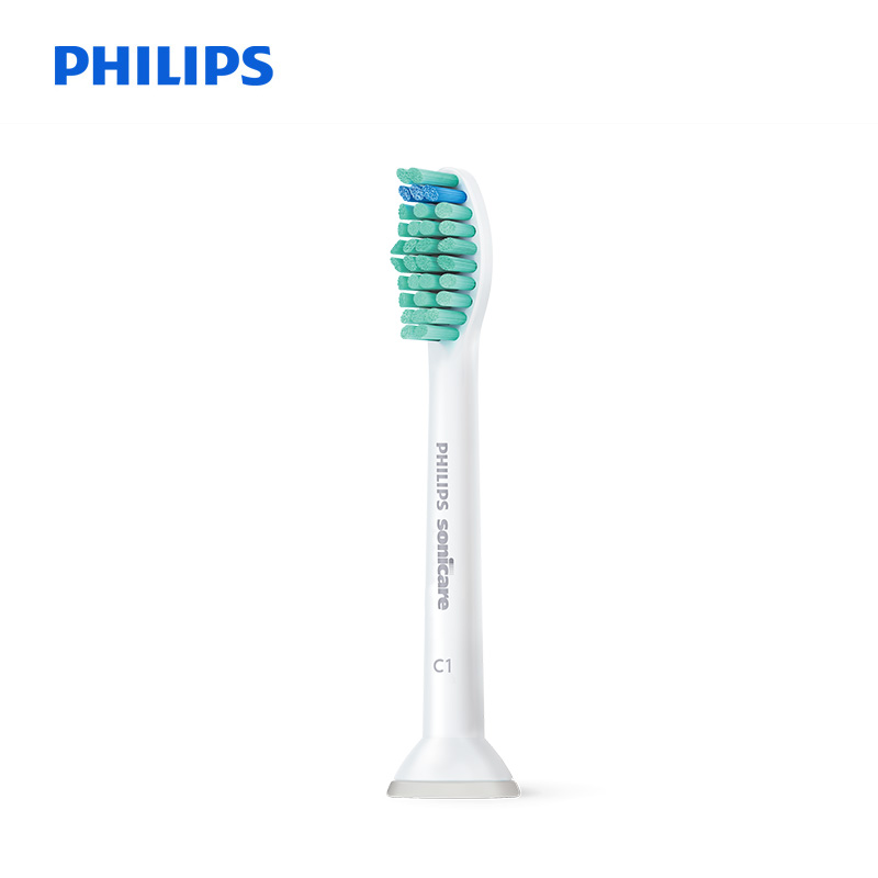 飞利浦(Philips)电动牙刷头 单支装清洁型 适配HX6730/HX3216//HX6921等型号HX6011/63