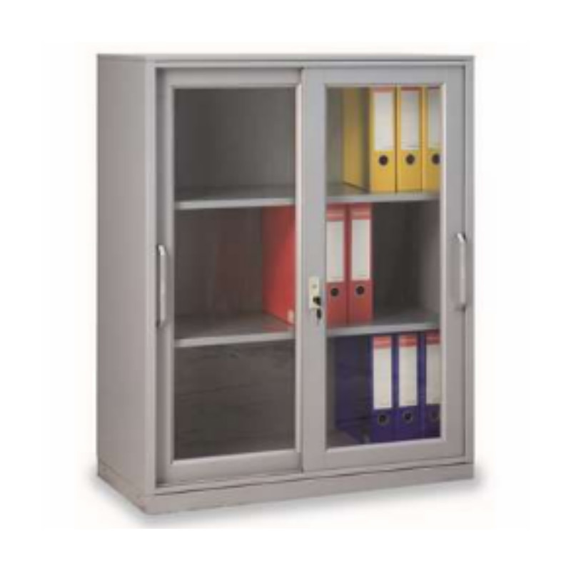 PantP PantP-CIC-11GS PantP三层玻璃移门文件柜900×440×1108mm(银灰色,2块