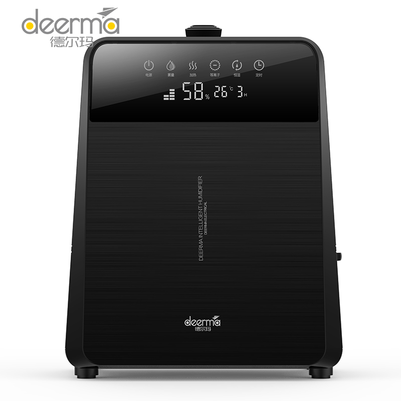 德尔玛 (Deerma) 加湿器DEM-LU950 6L大容量 巴氏暖雾 家用卧室香薰加湿
