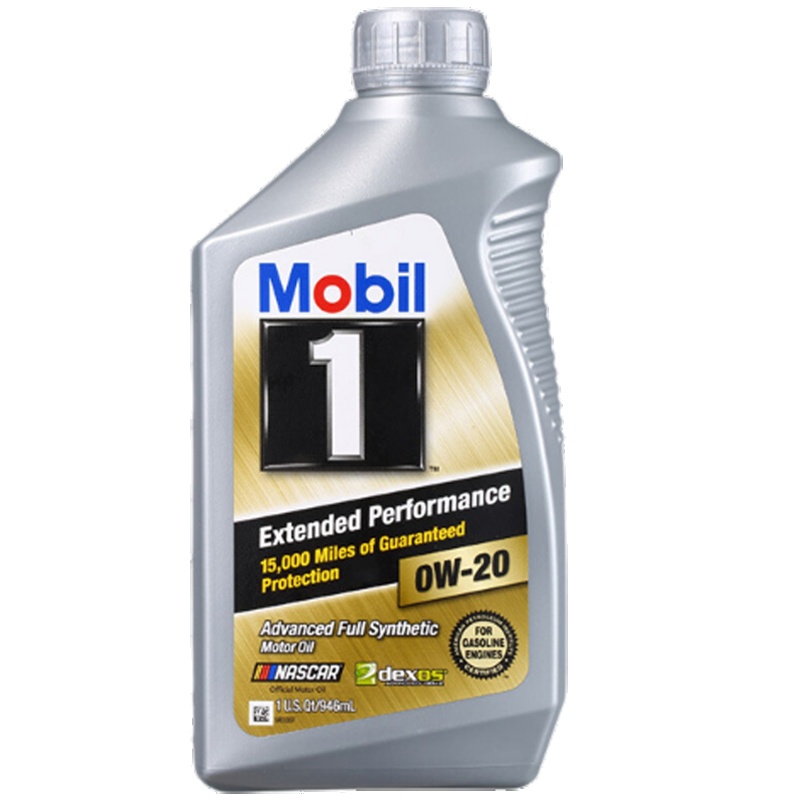 [金装长效]Mobil美孚 美国进口 1号 EP 0W-20 SN级 全合成机油 1QT/0.946L