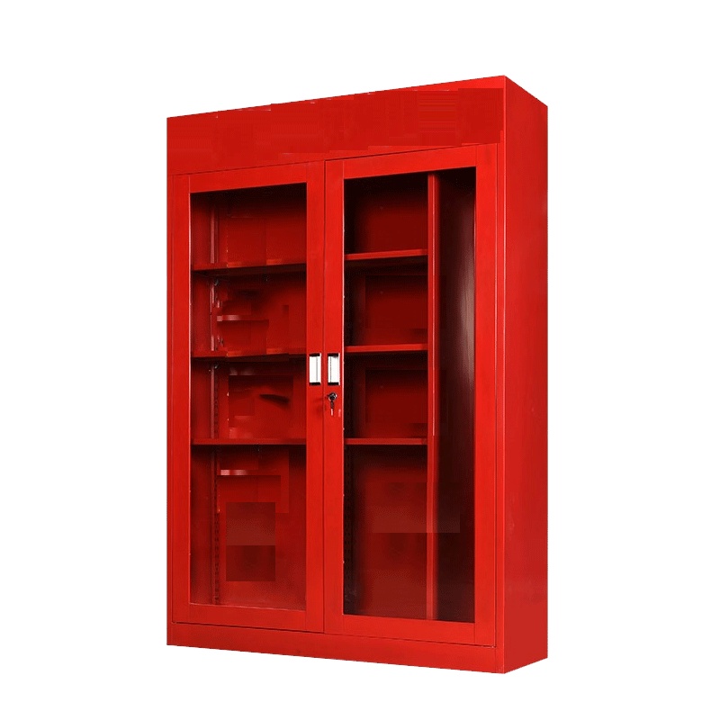 鑫金虎 办公家具消防器材柜微型消防站全套工具设备置放展示安全工地应急灭火器箱
