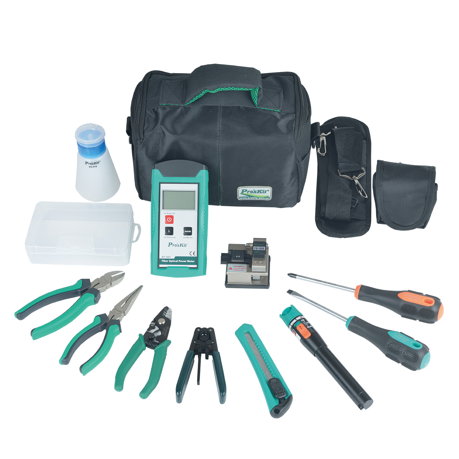 宝工(Pro'sKit)PK-9456-CL FTTH光纤冷接工具组