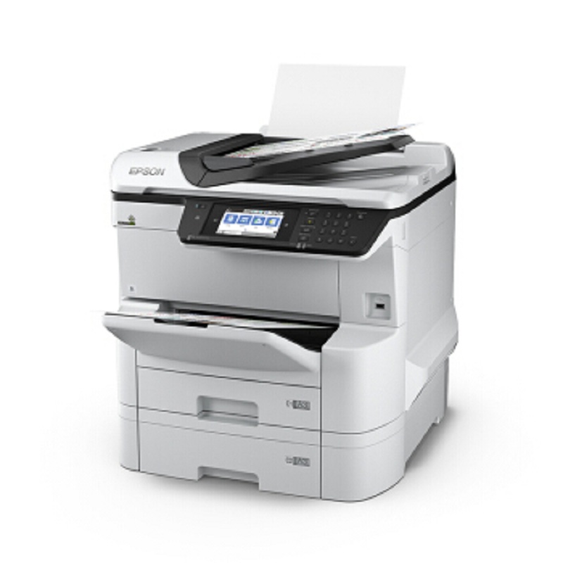 爱普生(EPSON)彩色喷墨复合机 WF-C8690a A4/A3+ 含4个纸盒+工作台选件