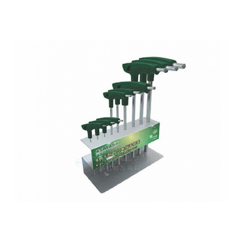 世达 SATA 9118 9 件T形内六角扳手组套