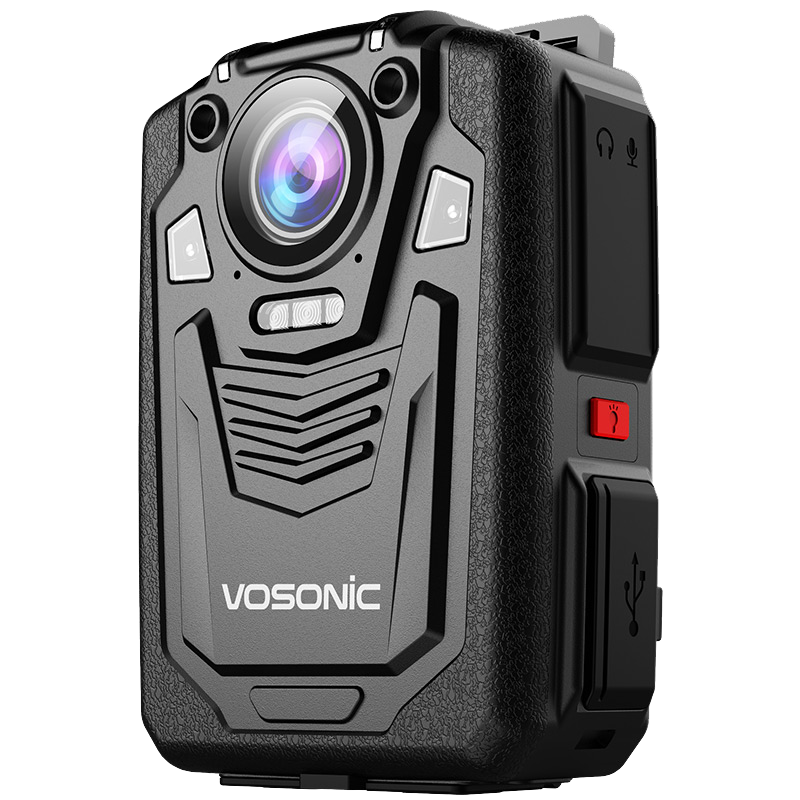 群华（VOSONIC)K8执法记录仪更换电池不中断录像1296pP红外夜视高清便携式录像机内置128G