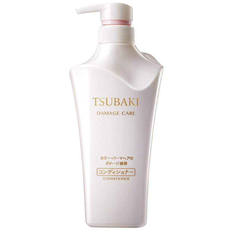 资生堂(Shiseido)旗下 TSUBAKI 丝蓓绮 滢艳染烫修护护发素 500ml(白色)所有发质 所有人群