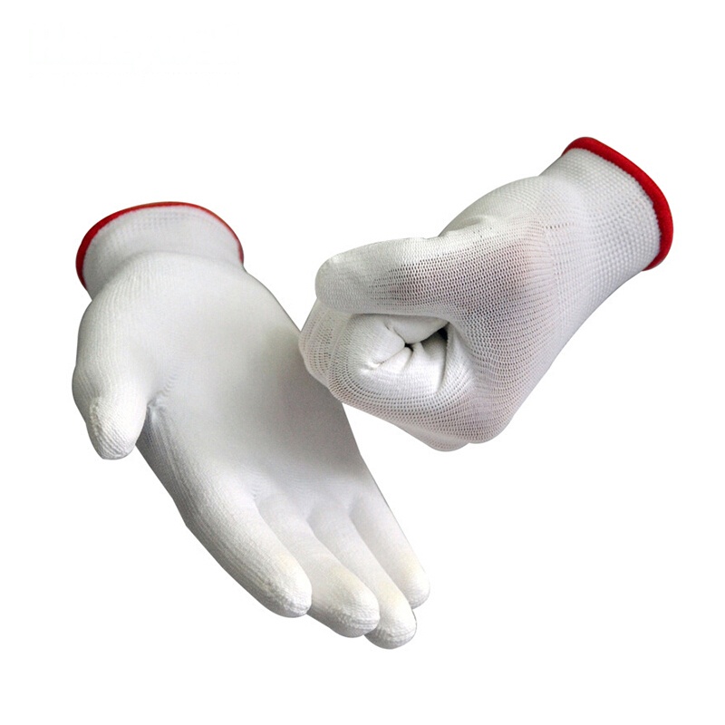 霍尼韦尔(Honeywell)WE211G2CN 经济款亲民二代聚氨酯PU涂层涤纶工作手套09码 （白）100副