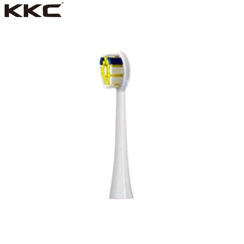 KKC电动牙刷刷头KQ-021单只装清洁刷头替换装通用型 黑色 白色