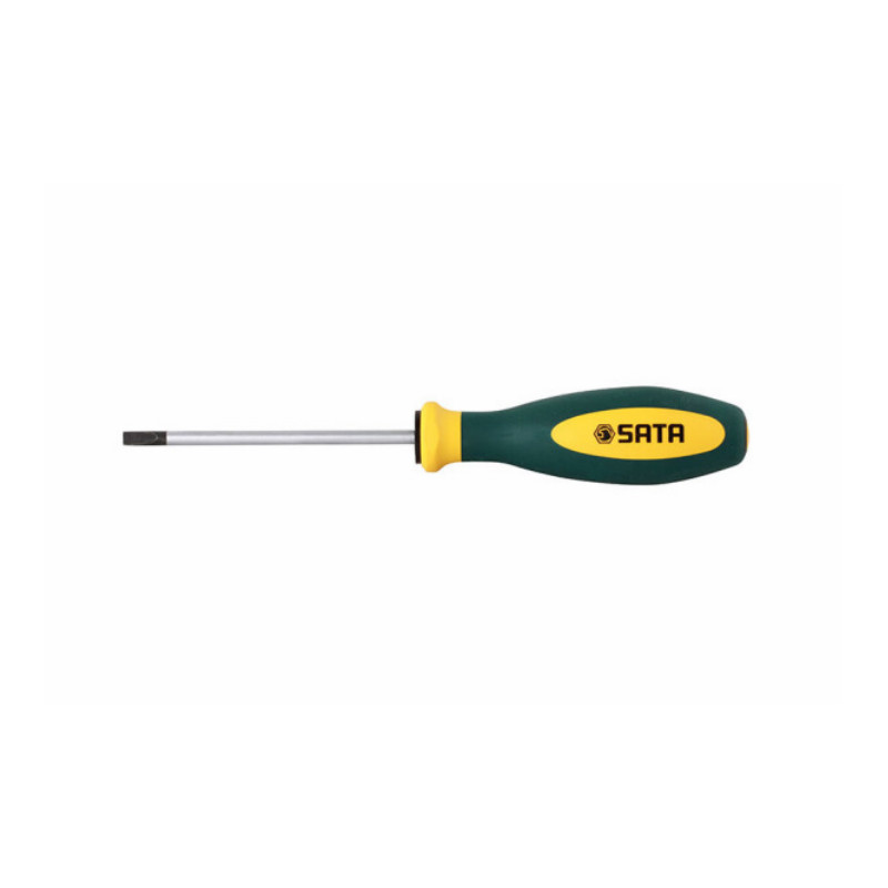 世达 SATA 63701 双色柄 一字螺丝批 3 x 80mm