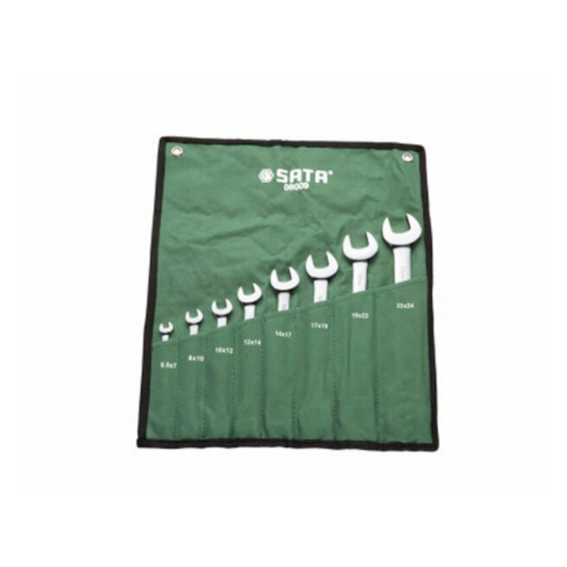 世达 SATA 8018 17件新型全抛光两用扳手组套