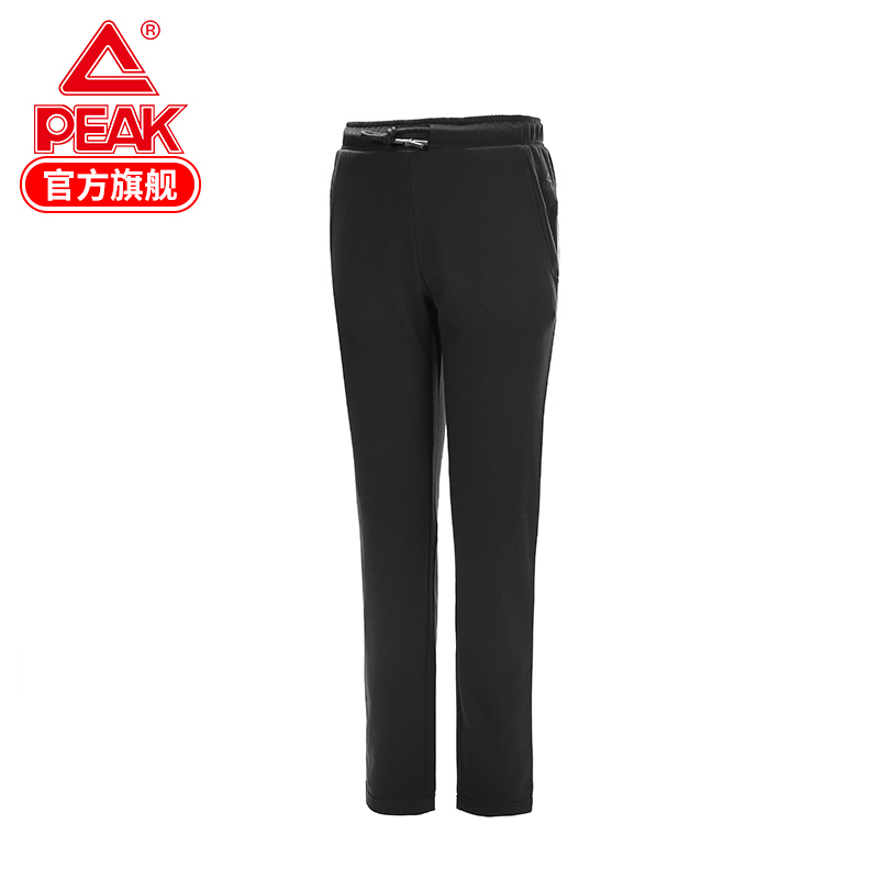 匹克(PEAK)运动裤女 长裤 宽松2018秋季新款针织训练休闲裤韩版潮卫裤女