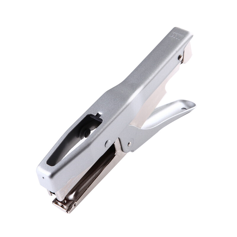 美克司(MAX) HP-88进口订书机 订书器手握式拱形钉省力订书机使用拱形钉 进口文具 浅灰色