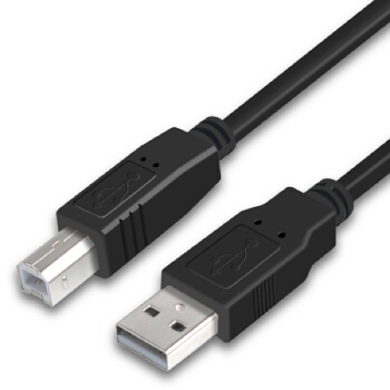 理光(RICOH) USB打印线3米 电脑打印机USB2.0方口高速打印线 A公对B公方口连接线
