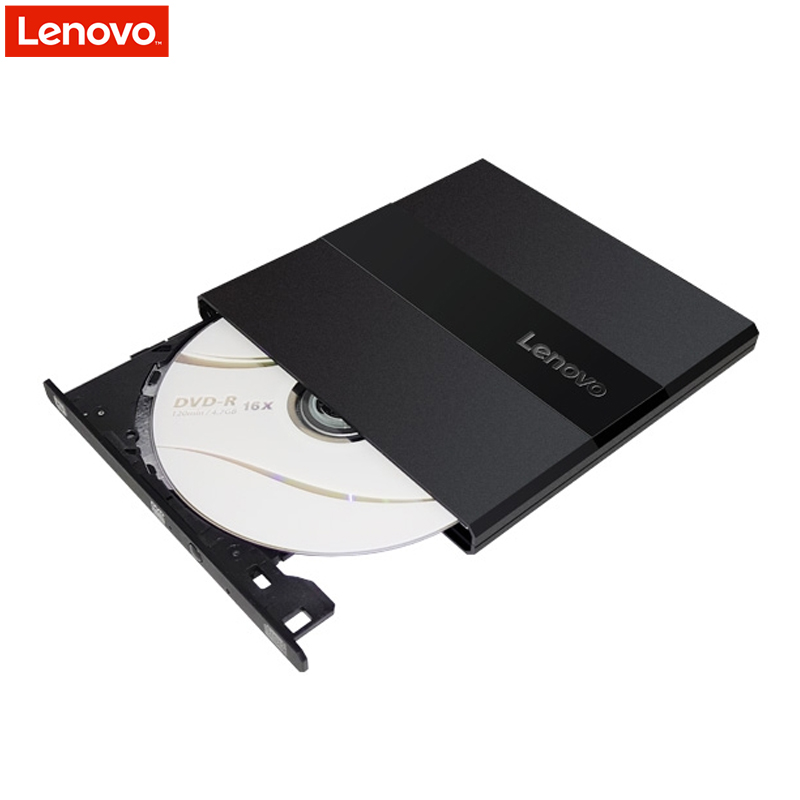 联想(Lenovo)外置刻录机DVD刻录光驱 DB75 PLUS笔记本一体机台式机电脑通用外置USB移动光驱