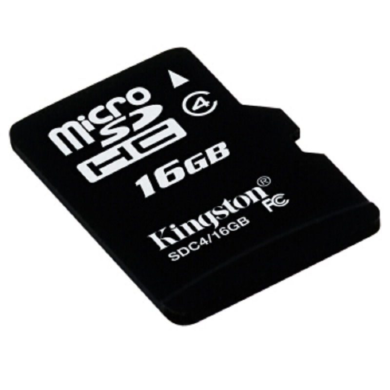 金士顿(Kingston)内存卡 TF(Micro SD) 16GB Class4 手机行车记录仪存储卡 基础版