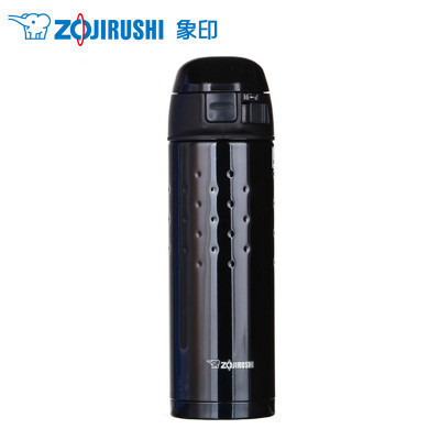 象印(ZO JIRUSHI)保温杯SM-DCE50-BA不锈钢双层真空保冷水杯子500ml 黑色