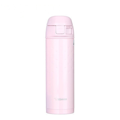 象印(ZO JIRUSHI)保温杯SM-DCE50-PP不锈钢双层真空保冷水杯子500ml 粉色