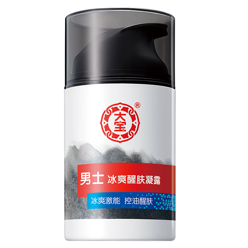 男士冰爽醒肤凝露50g(控油醒肤 温和补水 苏宁自营))