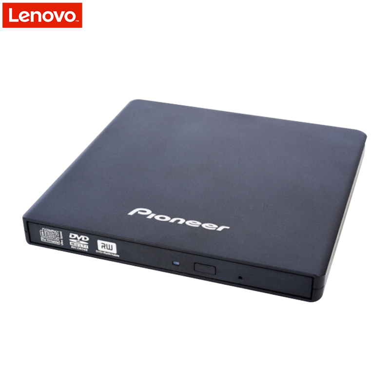 联想(Lenovo)先锋DVR-XU01C USB移动外置DVD CD刻录机 轻薄光驱