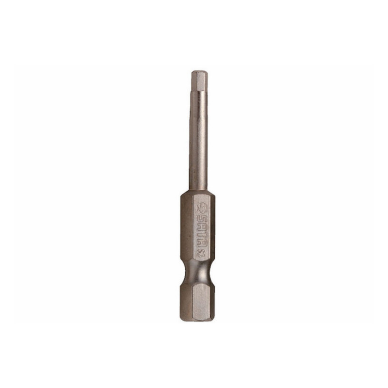 世达 SATA 59351 5件装6.3MM系列50mm长公制6角旋具头 2mm