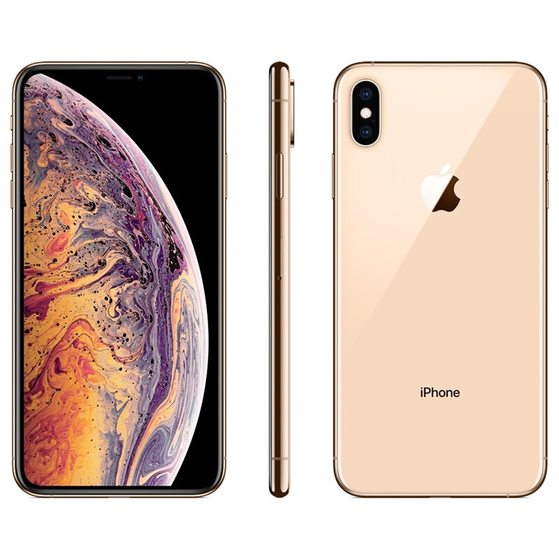 iPhone xs max 金色样机