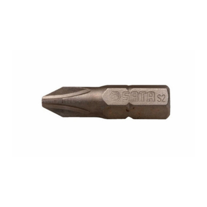 世达 SATA 59222 5件装6.3MM系列25mm长十字旋具头 1#