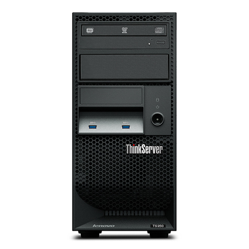 联想 ThinkServer TS250 塔式服务器(E3-1225v65 8G 1T DVD 3年有限保修及上门)