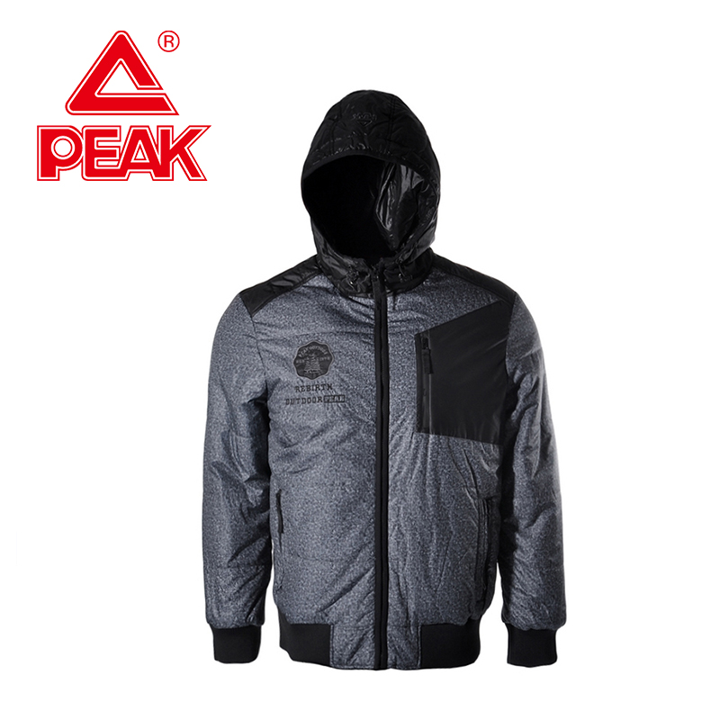 Peak/匹克(PEAK)夹克情侣款连帽拉链舒适常规型薄款时尚运动防风简约外套F523037