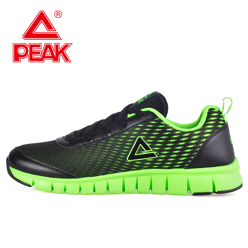匹克(PEAK)男子跑步鞋耐磨防滑橡胶慢跑休闲鞋百搭网面男士运动鞋E64701H